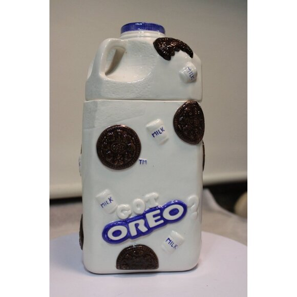 Cookie Jar - Oreo Milk Jug - 11" tall - Picture 1 of 6